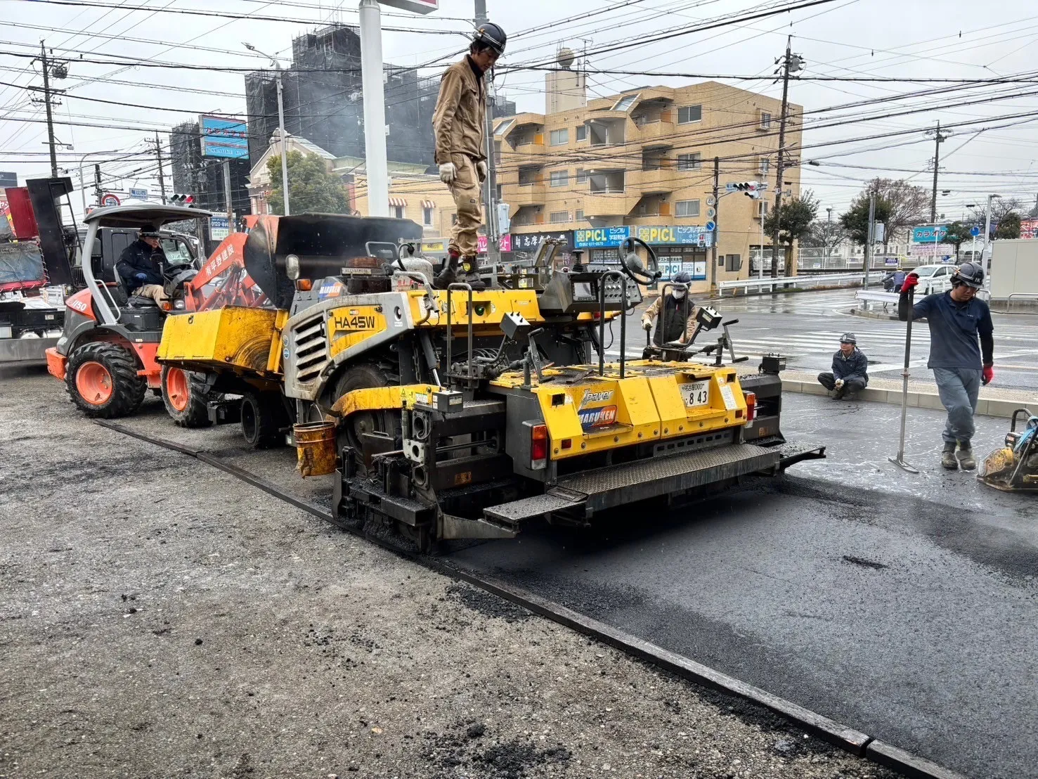 駐車場舗装工事