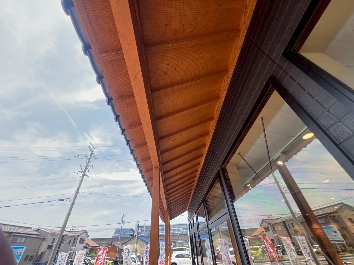 防鳥ネット施工