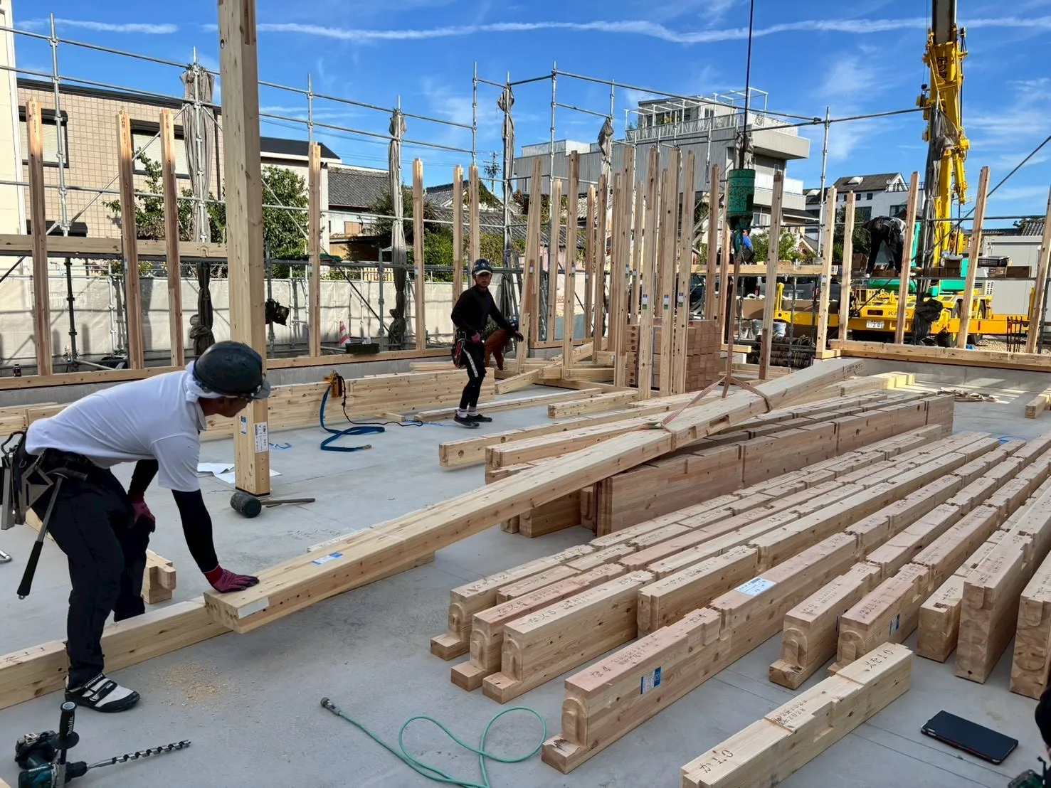 本日建方です！