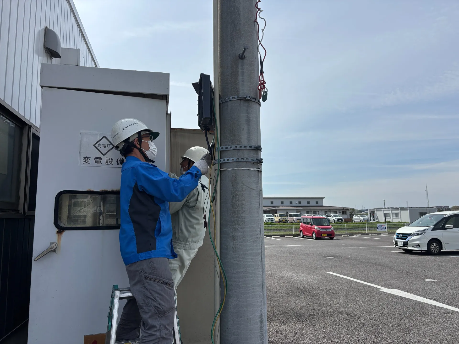 キュービクル内電流計交換工事